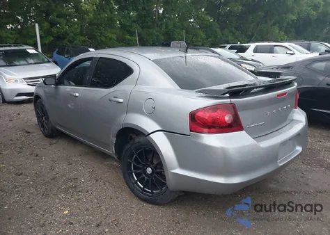 2013 Dodge Avenger Se from USA, damaged, VIN 1C3CDZAB4DN519281